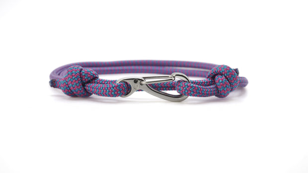Little Clippy Purple Nurple Minimalist Rope Bracelet