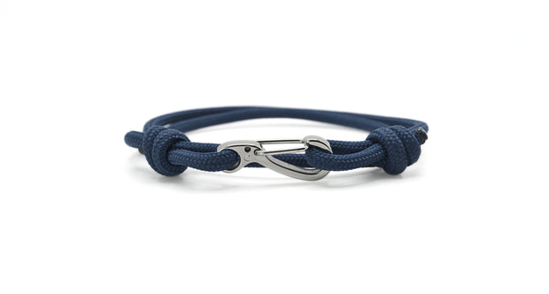 Little Clippy Dark Blue Minimalist Rope Bracelet